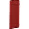 Ekena Millwork Americraft 6-Board (2 Batten) Wood Joined Board-n-Batten Shutters w/Ellipt Top, ARW101BE621X77BRH, PR ARW101BE621X77BRH - alternate 6